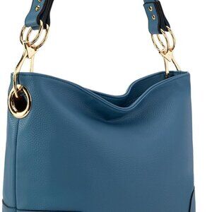 Medium Hobo Bags for Women Top Handle Satchel Shoulder Purse Bucket Handbag